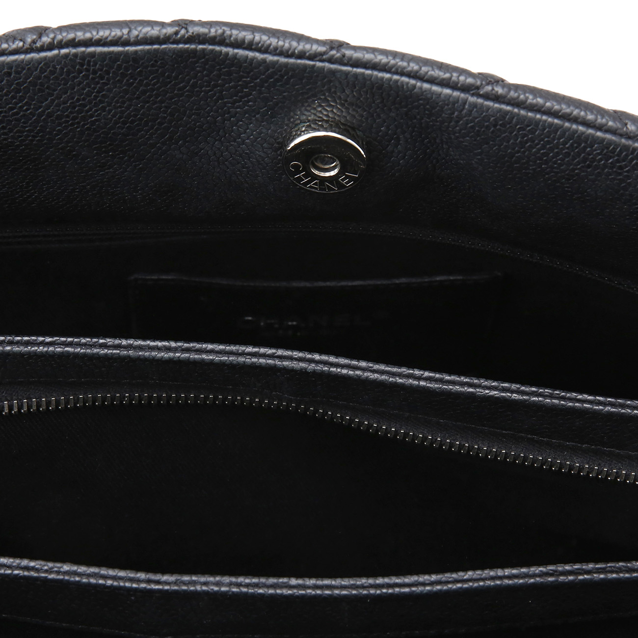 CHANEL(USED)샤넬 캐비어 마드모아젤 볼링백
