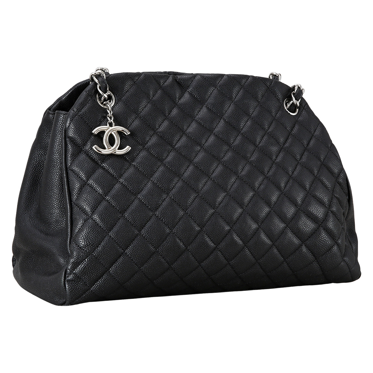 CHANEL(USED)샤넬 캐비어 마드모아젤 볼링백