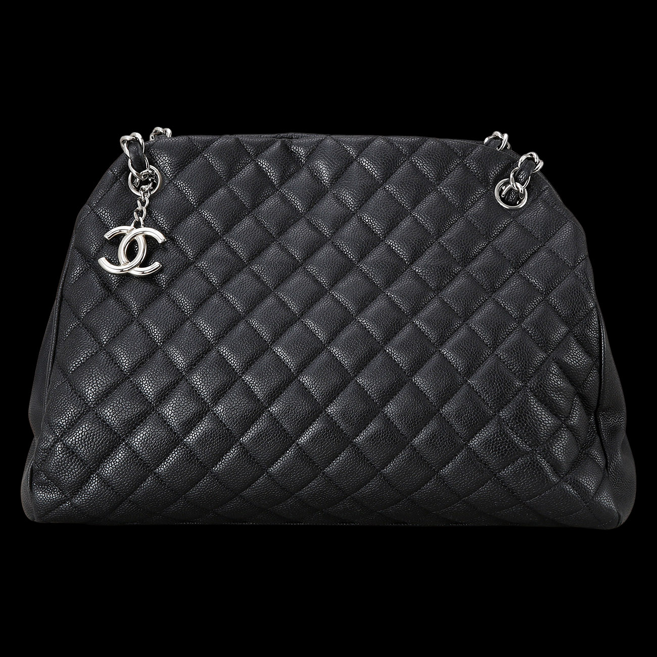 CHANEL(USED)샤넬 캐비어 마드모아젤 볼링백