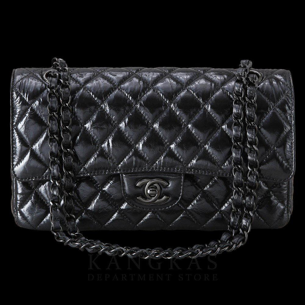 CHANEL(USED)샤넬 레더 클래식 미듐 플랩백