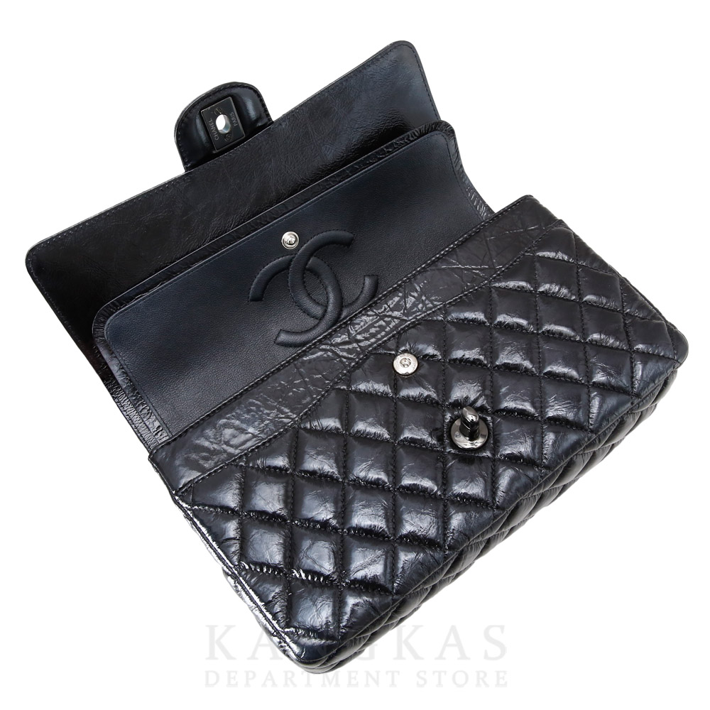 CHANEL(USED)샤넬 레더 클래식 미듐 플랩백