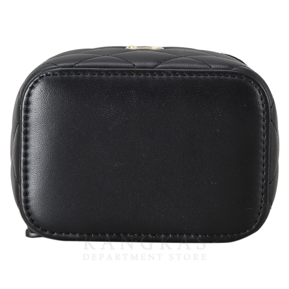 CHANEL(USED)샤넬 램스킨 베니티 골든볼 체인 백
