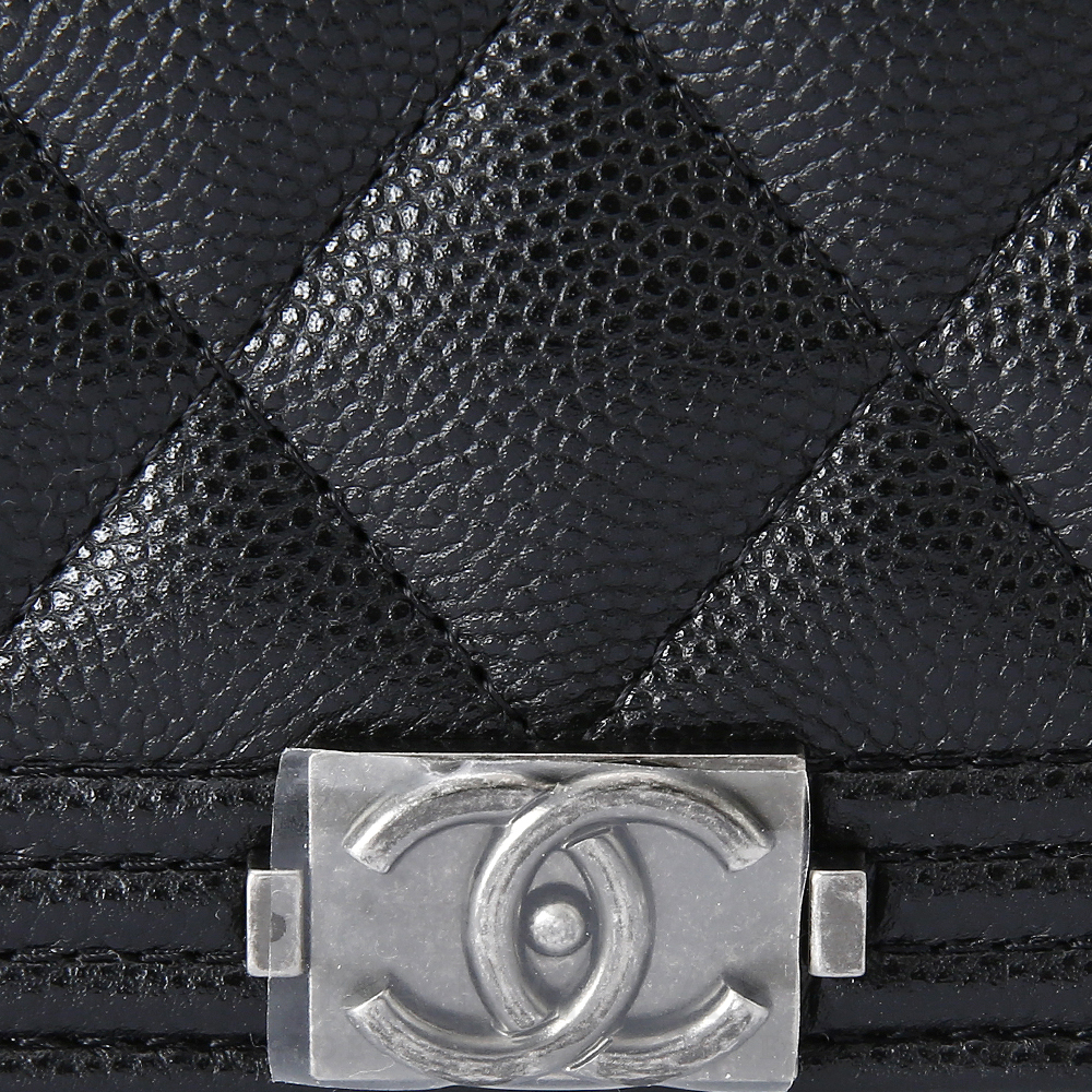 CHANEL(USED)샤넬 보이샤넬 캐비어 WOC