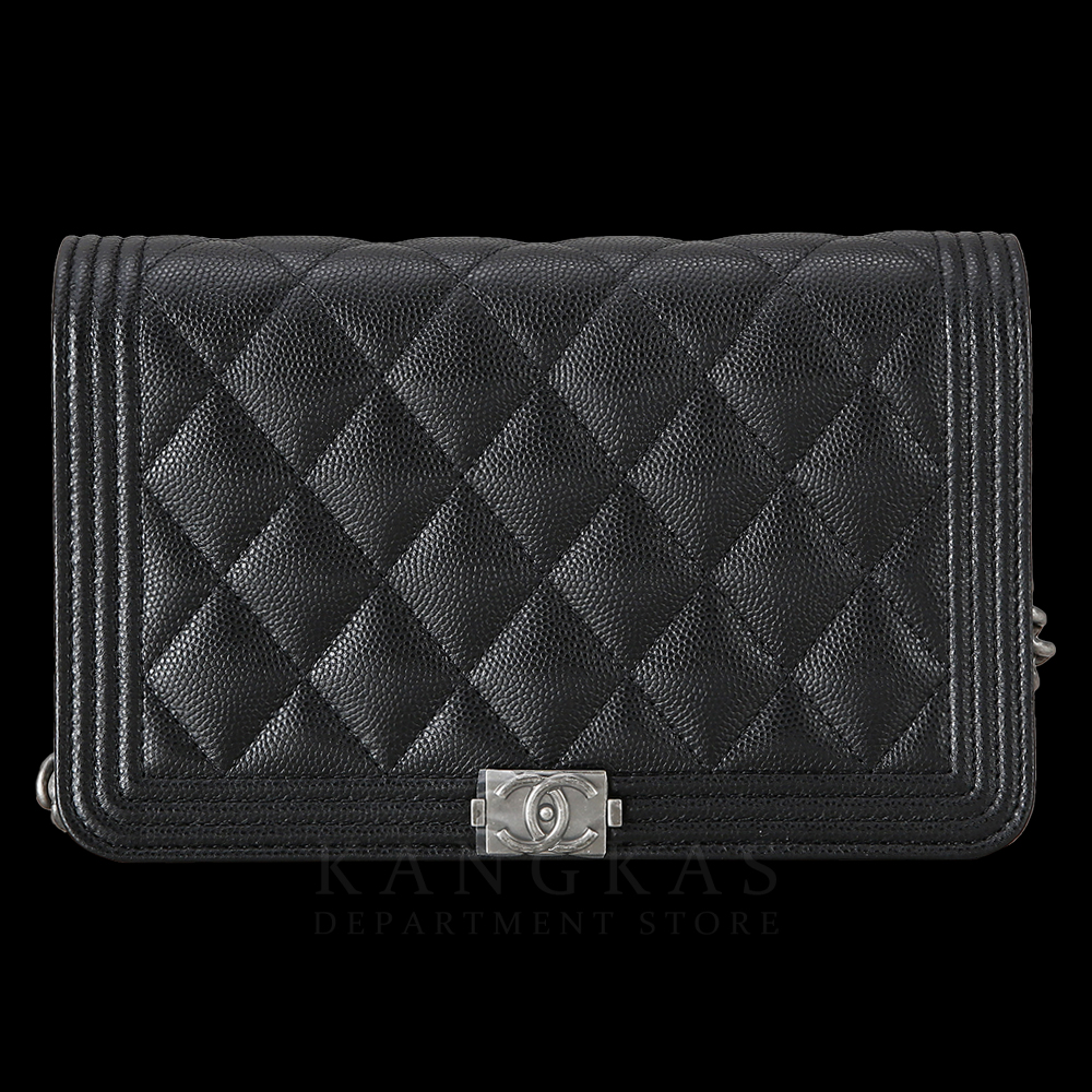 CHANEL(USED)샤넬 보이샤넬 캐비어 WOC