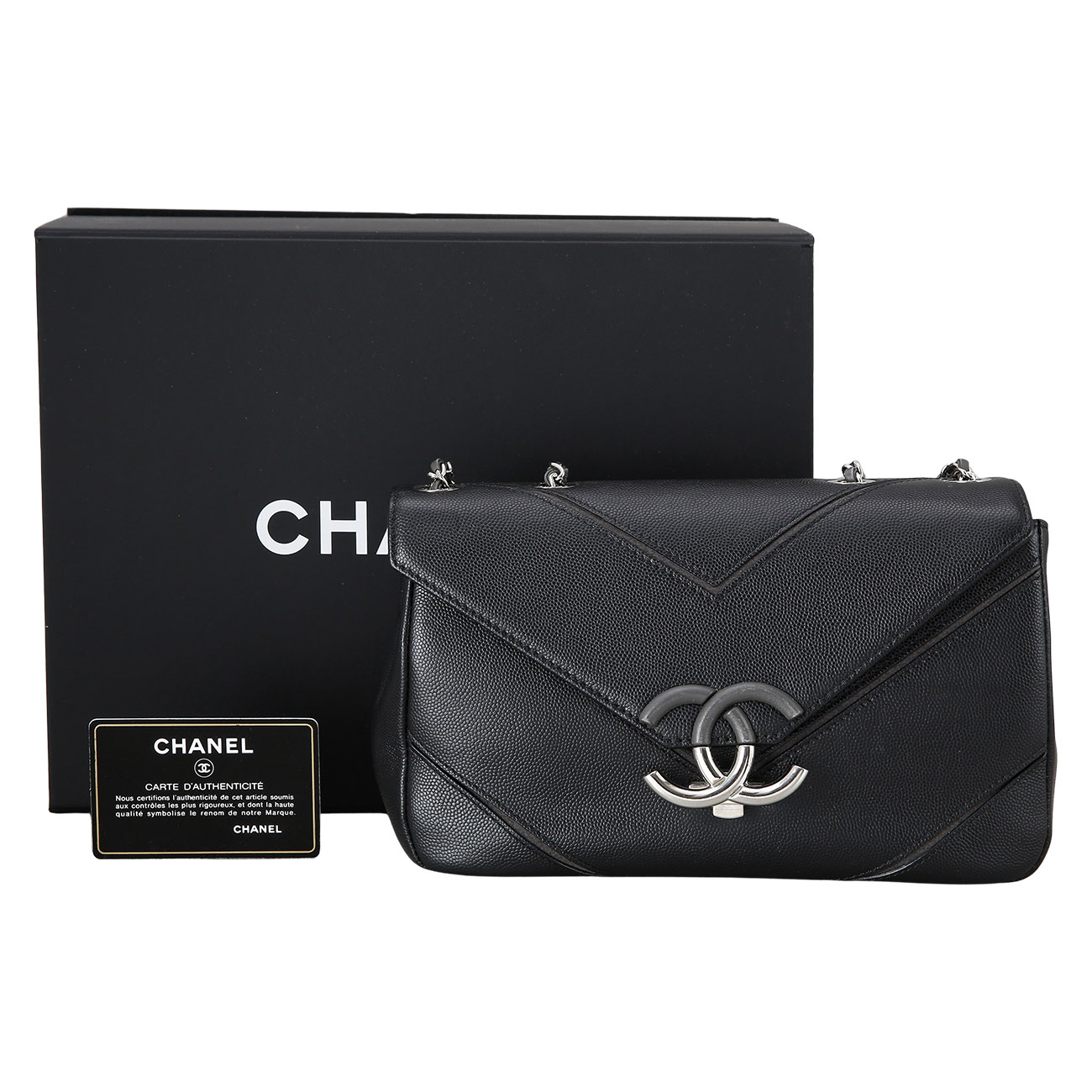 CHANEL(USED)샤넬 시즌 CC 플랩 숄더백