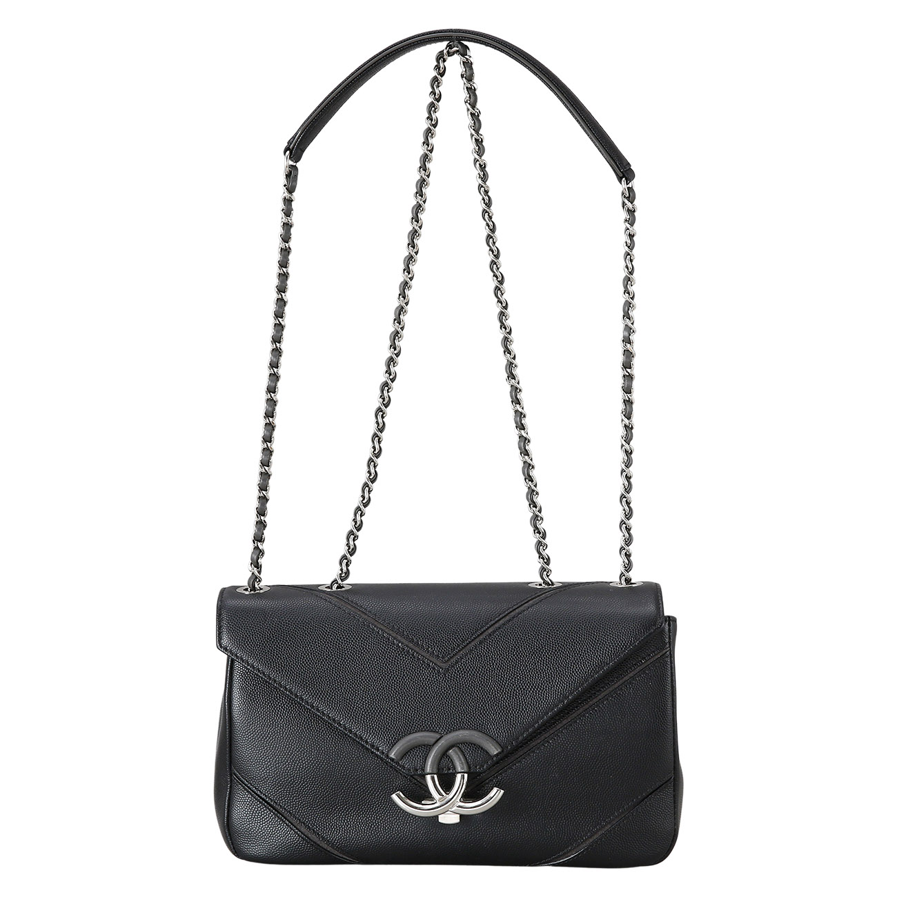 CHANEL(USED)샤넬 시즌 CC 플랩 숄더백