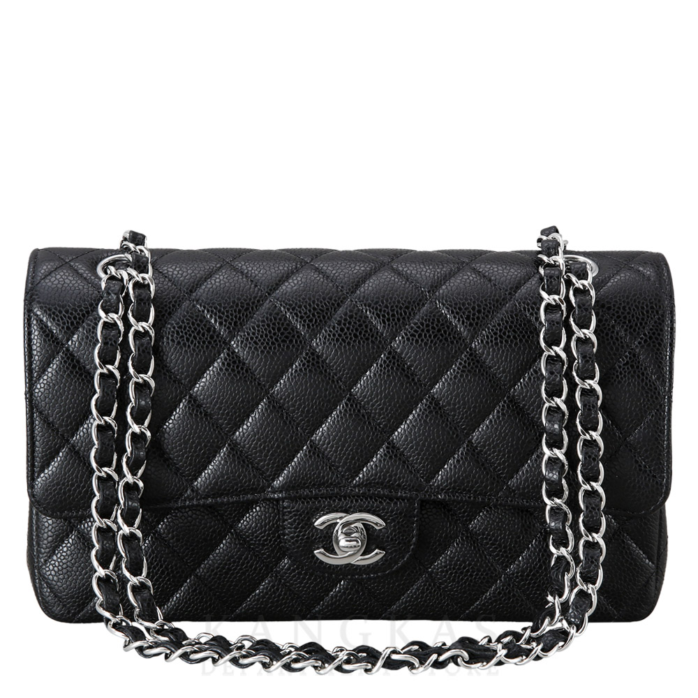 CHANEL(USED)샤넬 클래식 캐비어 미듐