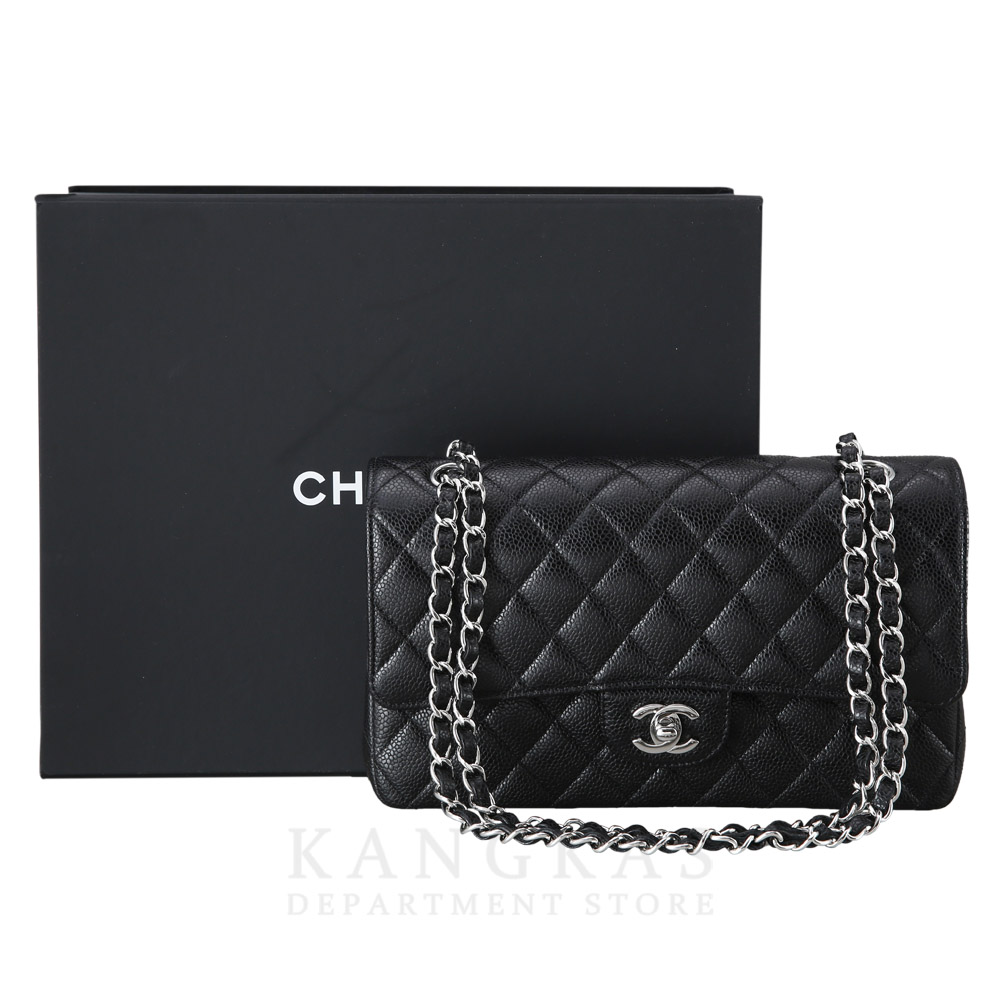 CHANEL(USED)샤넬 클래식 캐비어 미듐