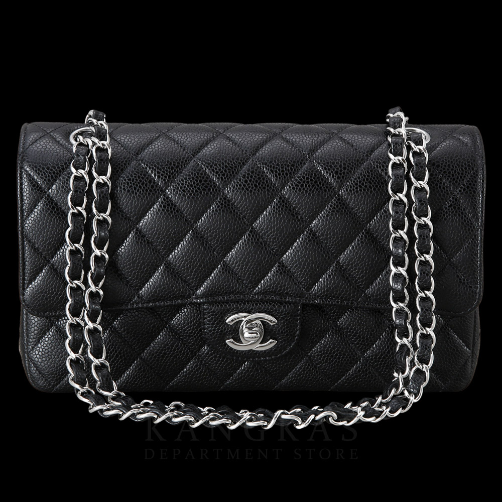 CHANEL(USED)샤넬 클래식 캐비어 미듐