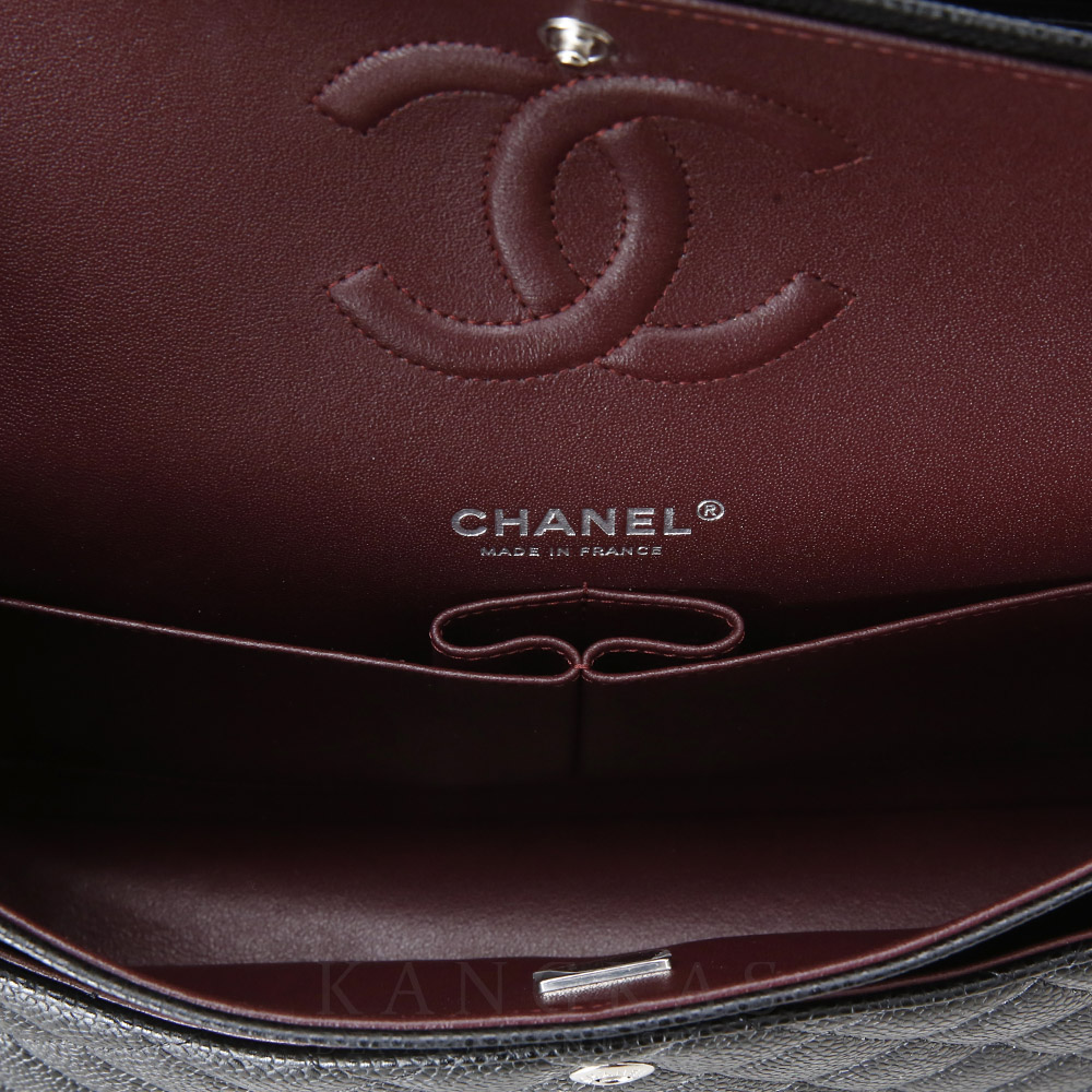 CHANEL(USED)샤넬 클래식 캐비어 미듐
