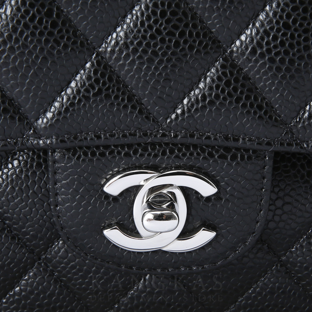 CHANEL(USED)샤넬 클래식 캐비어 미듐
