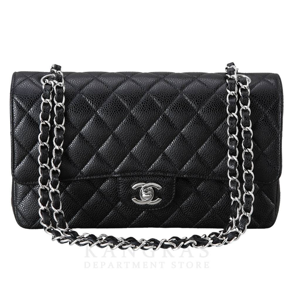 CHANEL(USED)샤넬 클래식 캐비어 미듐