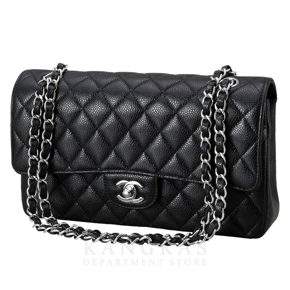 CHANEL(USED)샤넬 클래식 캐비어 미듐