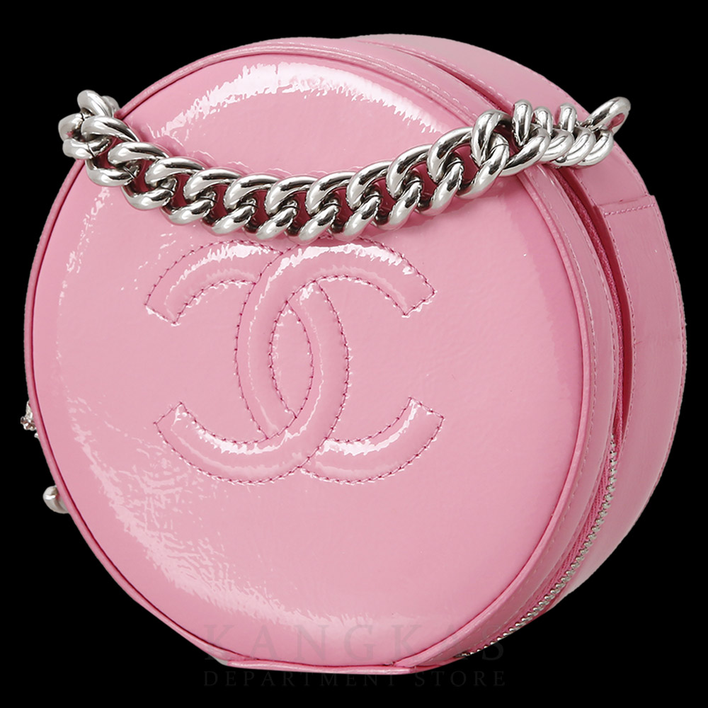 CHANEL(USED)샤넬 시즌 페이던트 동그리백