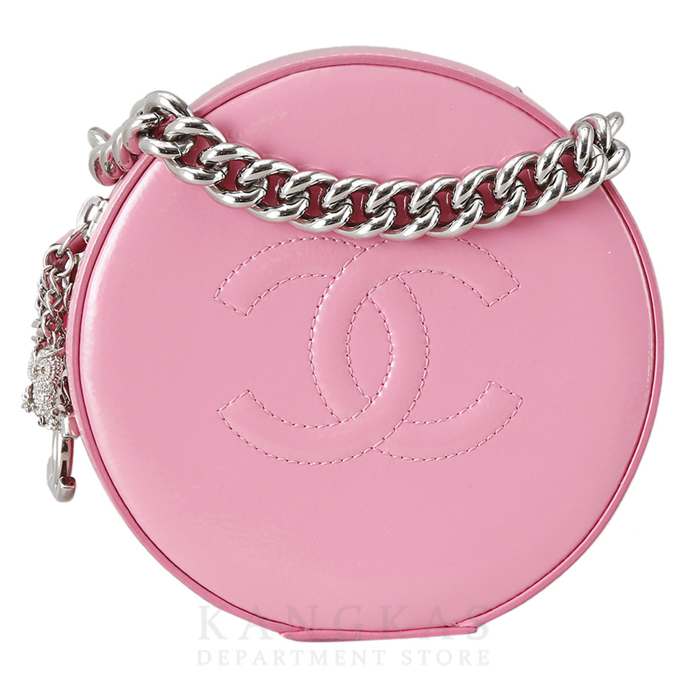 CHANEL(USED)샤넬 시즌 페이던트 동그리백