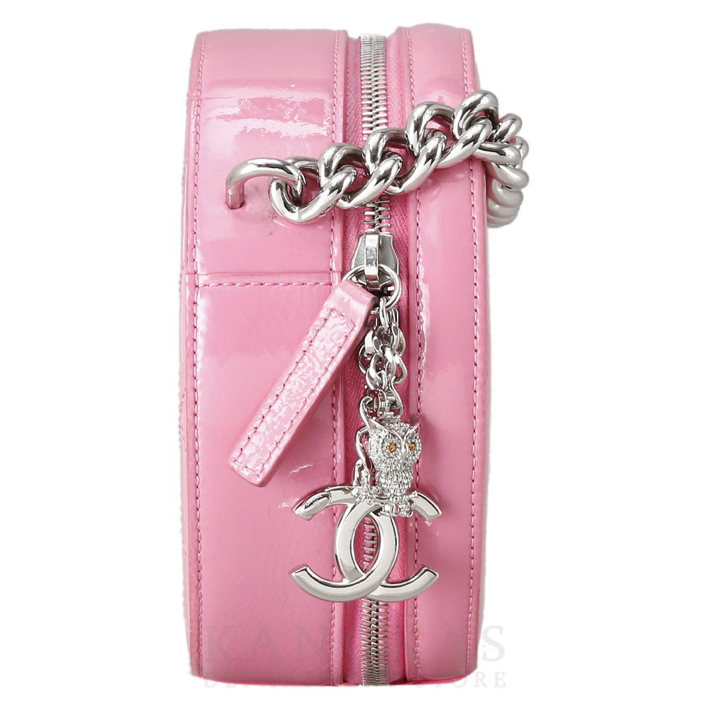 CHANEL(USED)샤넬 시즌 페이던트 동그리백