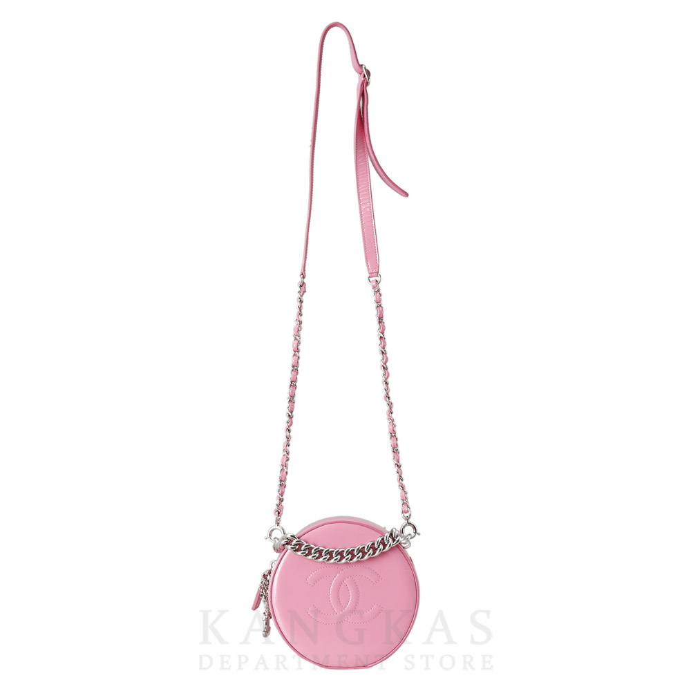 CHANEL(USED)샤넬 시즌 페이던트 동그리백