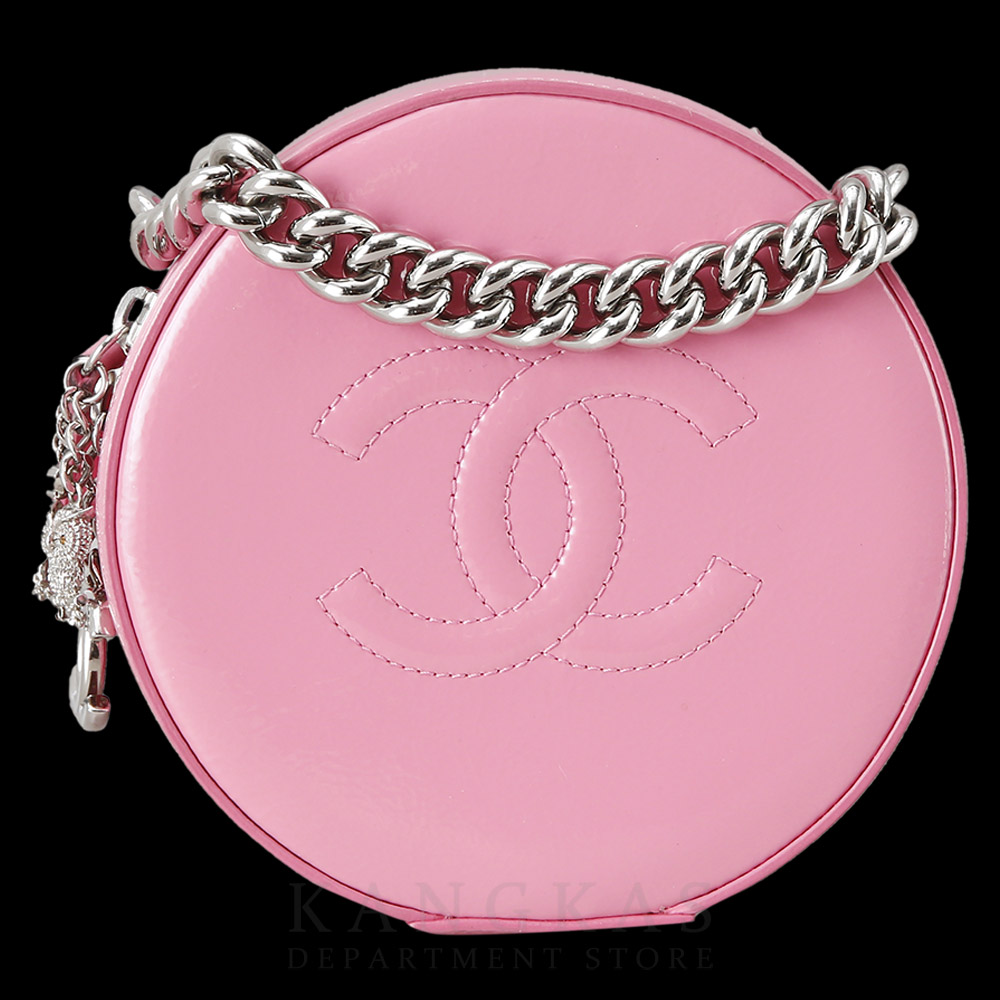 CHANEL(USED)샤넬 시즌 페이던트 동그리백
