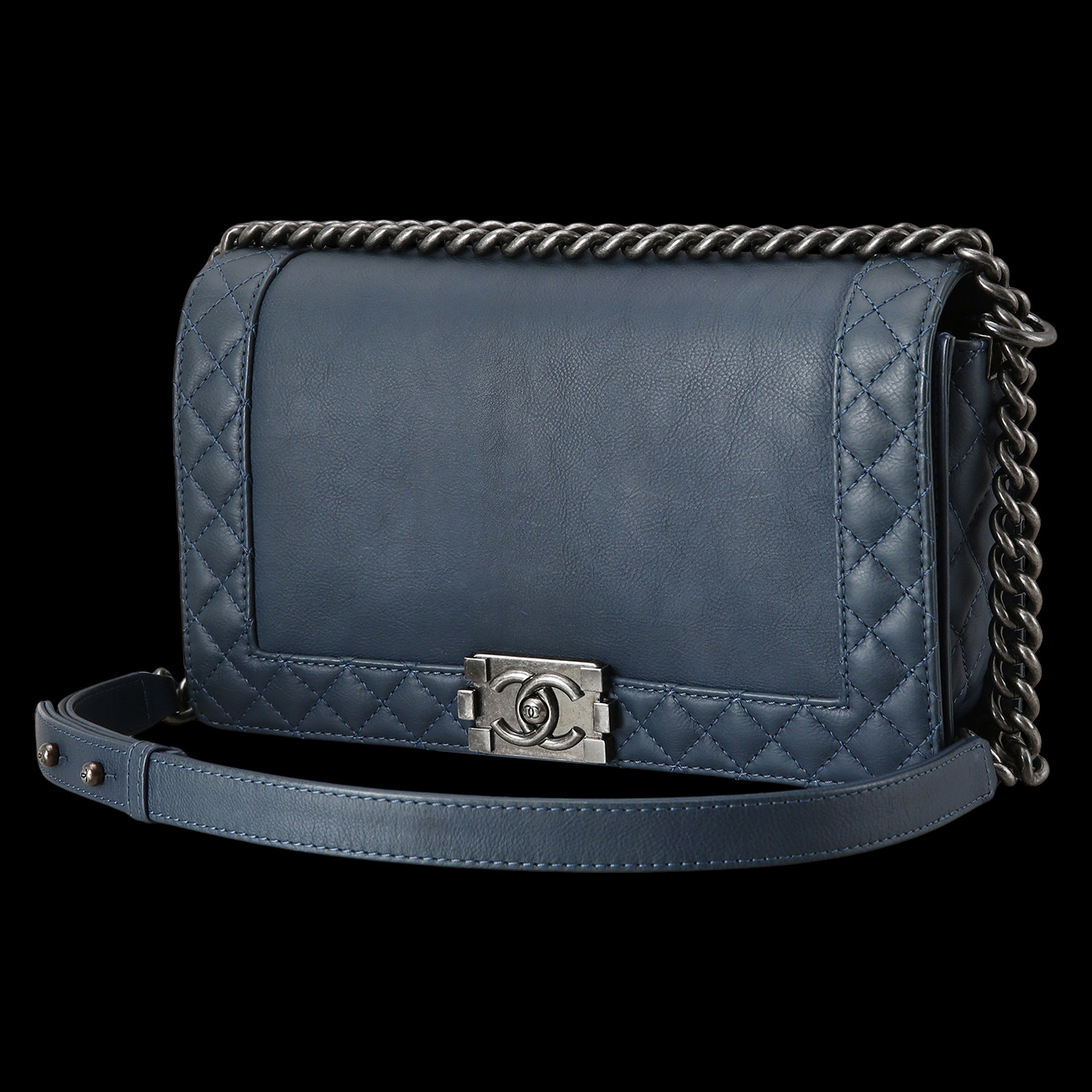 CHANEL(USED)샤넬 시즌 보이샤넬 미듐