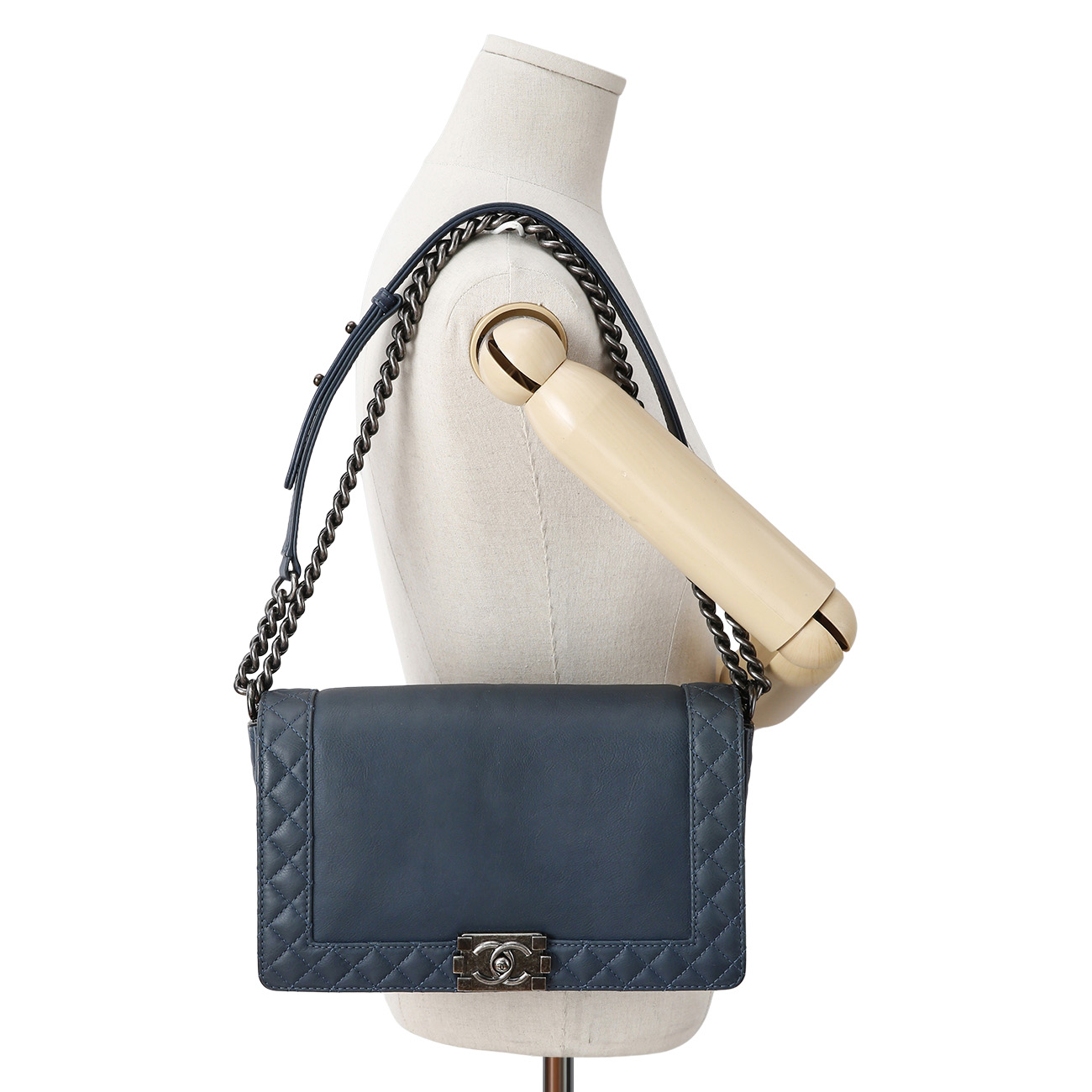 CHANEL(USED)샤넬 시즌 보이샤넬 미듐