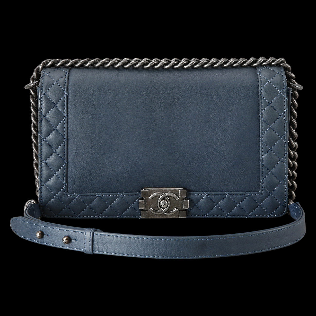 CHANEL(USED)샤넬 시즌 보이샤넬 미듐