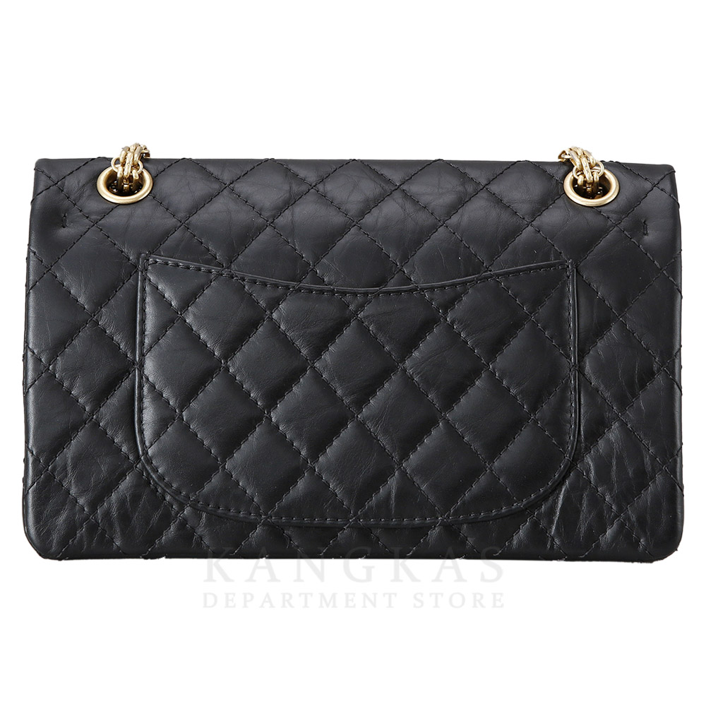 CHANEL(USED)샤넬 2.55 빈티지 클래식 미듐24 금장
