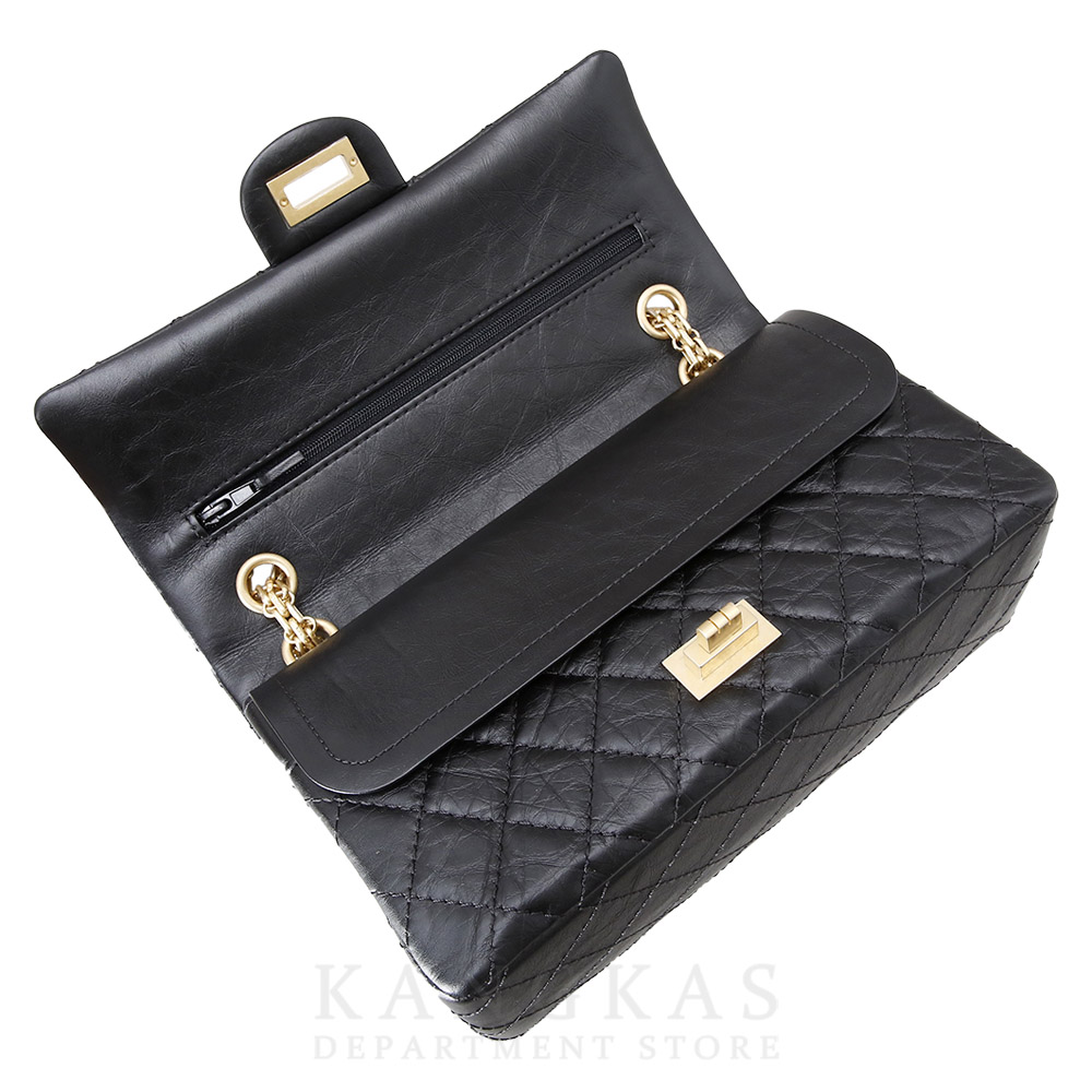 CHANEL(USED)샤넬 2.55 빈티지 클래식 미듐24 금장