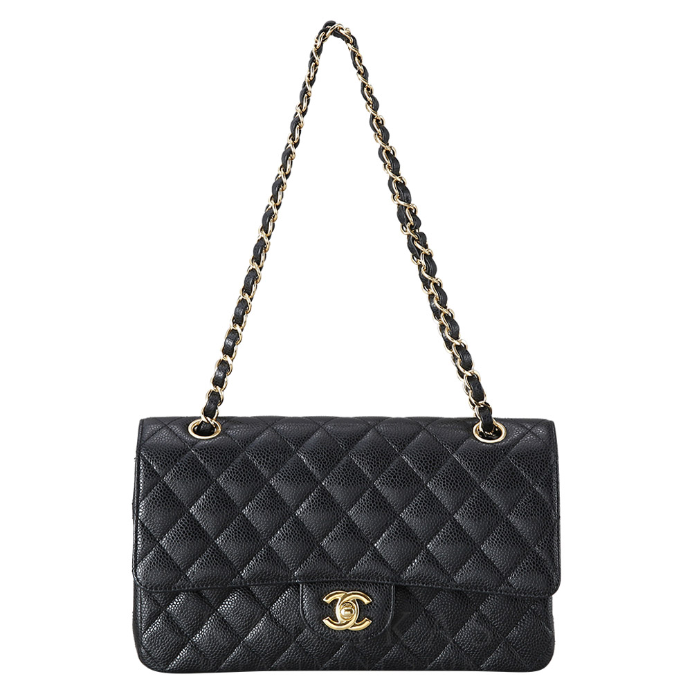 CHANEL(USED)샤넬 캐비어 클래식 미듐 플랩백