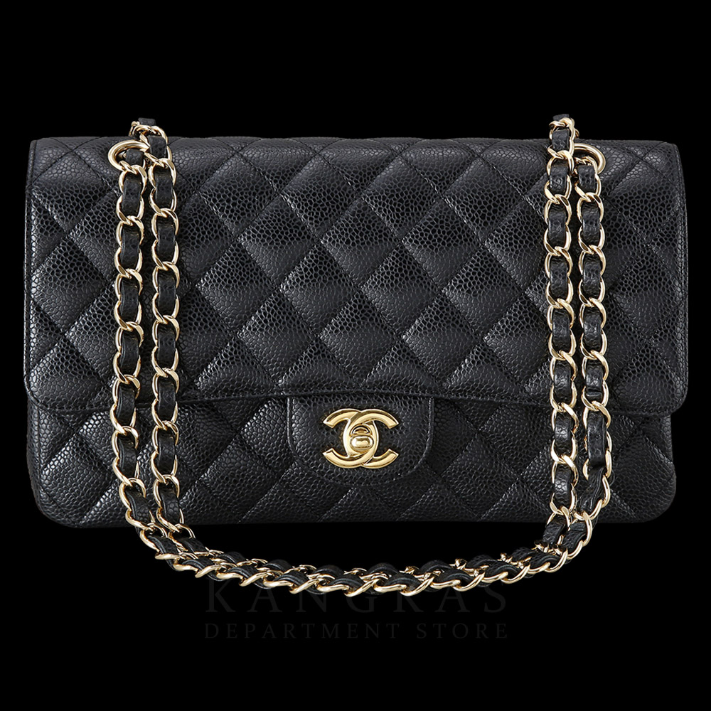 CHANEL(USED)샤넬 캐비어 클래식 미듐 플랩백