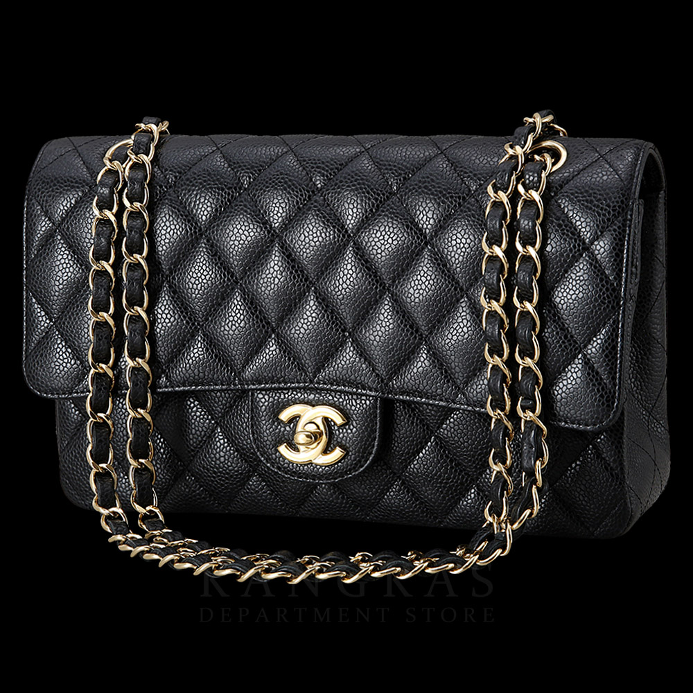 CHANEL(USED)샤넬 캐비어 클래식 미듐 플랩백