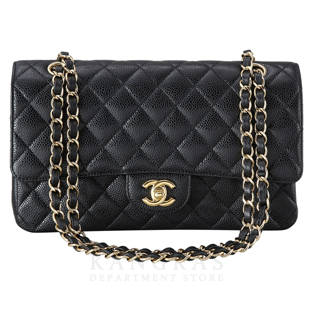 CHANEL(USED)샤넬 캐비어 클래식 미듐 플랩백