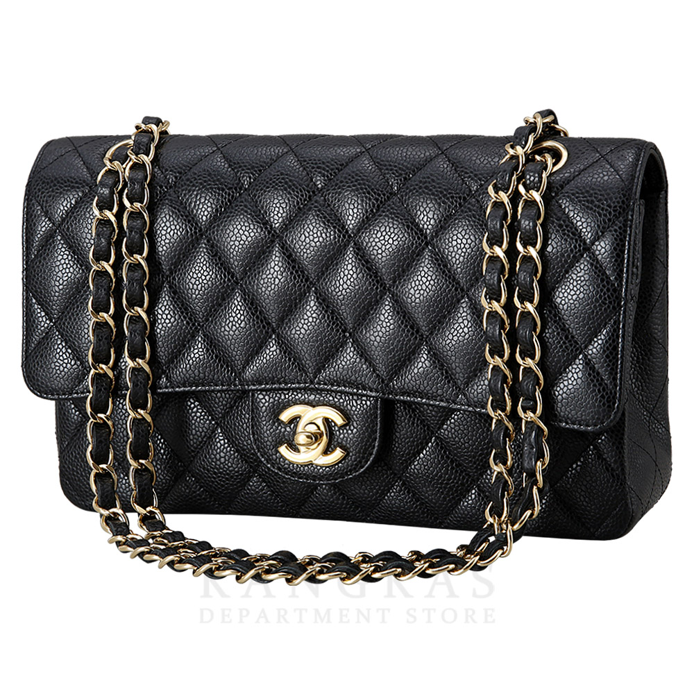CHANEL(USED)샤넬 캐비어 클래식 미듐 플랩백