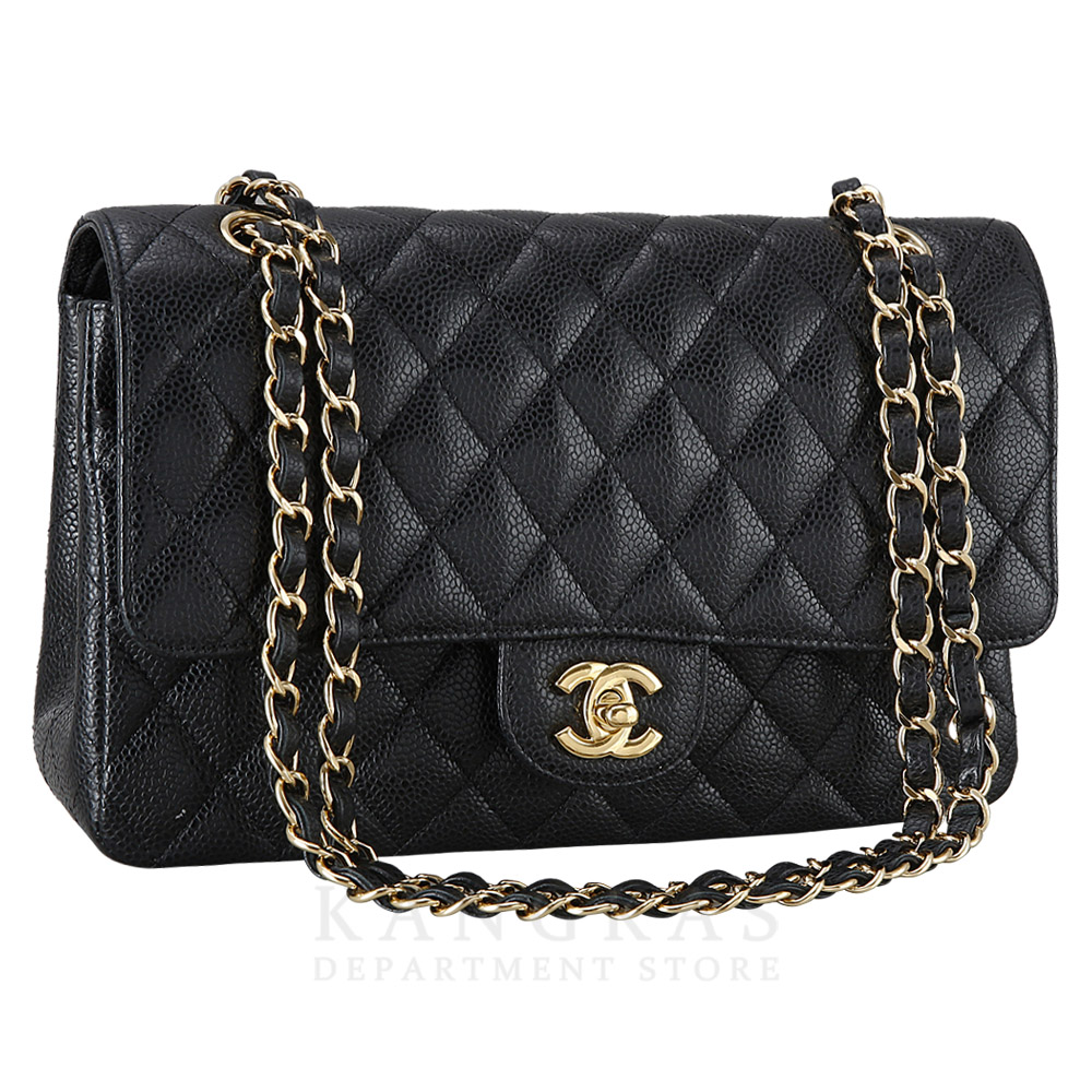 CHANEL(USED)샤넬 캐비어 클래식 미듐 플랩백