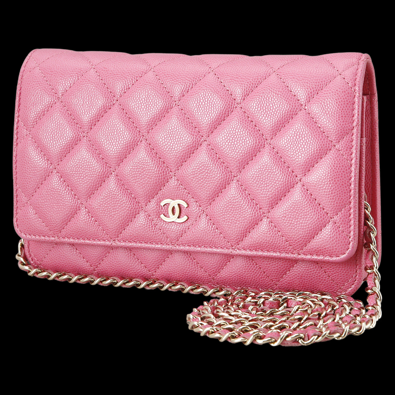 CHANEL(USED)샤넬 클래식 캐비어 WOC