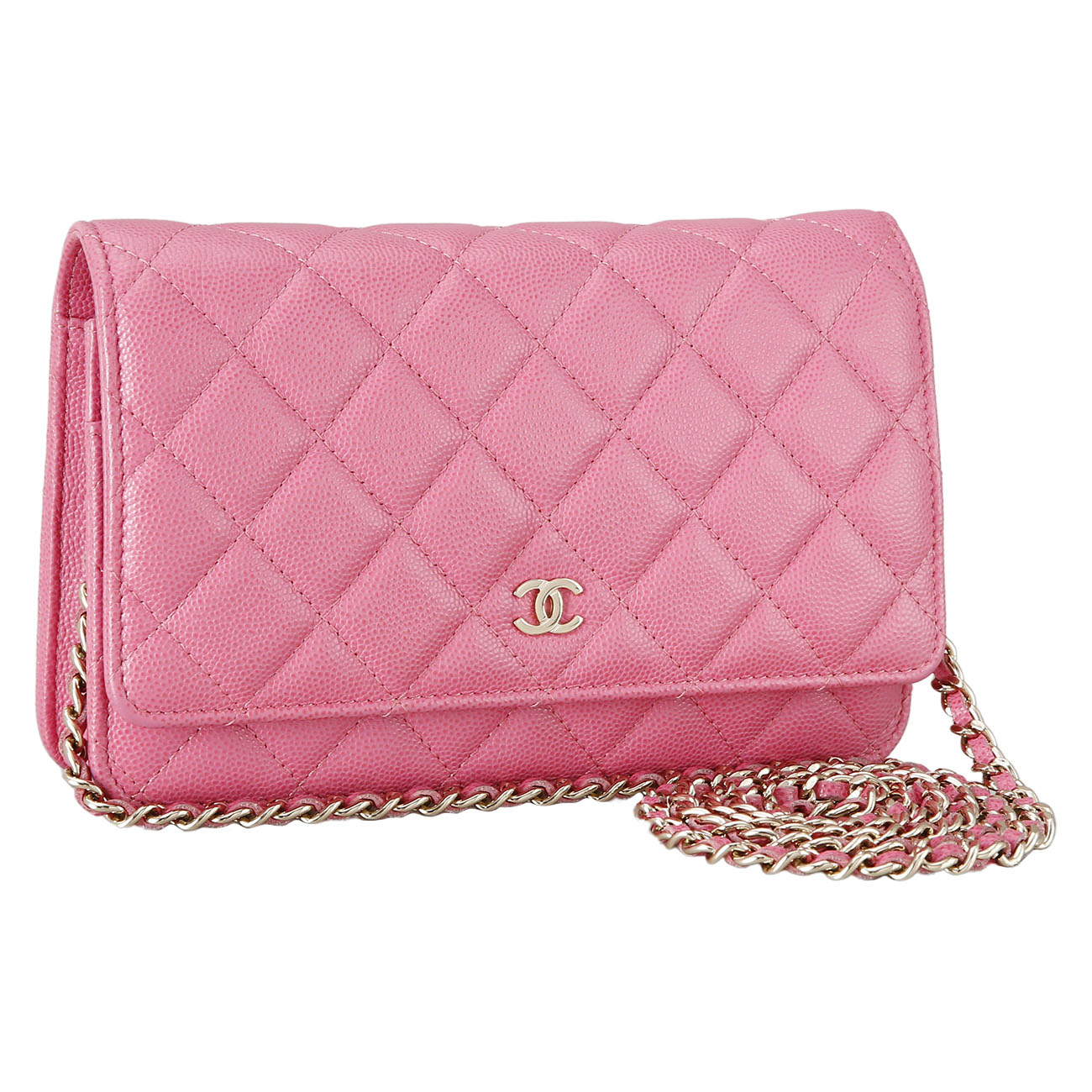 CHANEL(USED)샤넬 클래식 캐비어 WOC