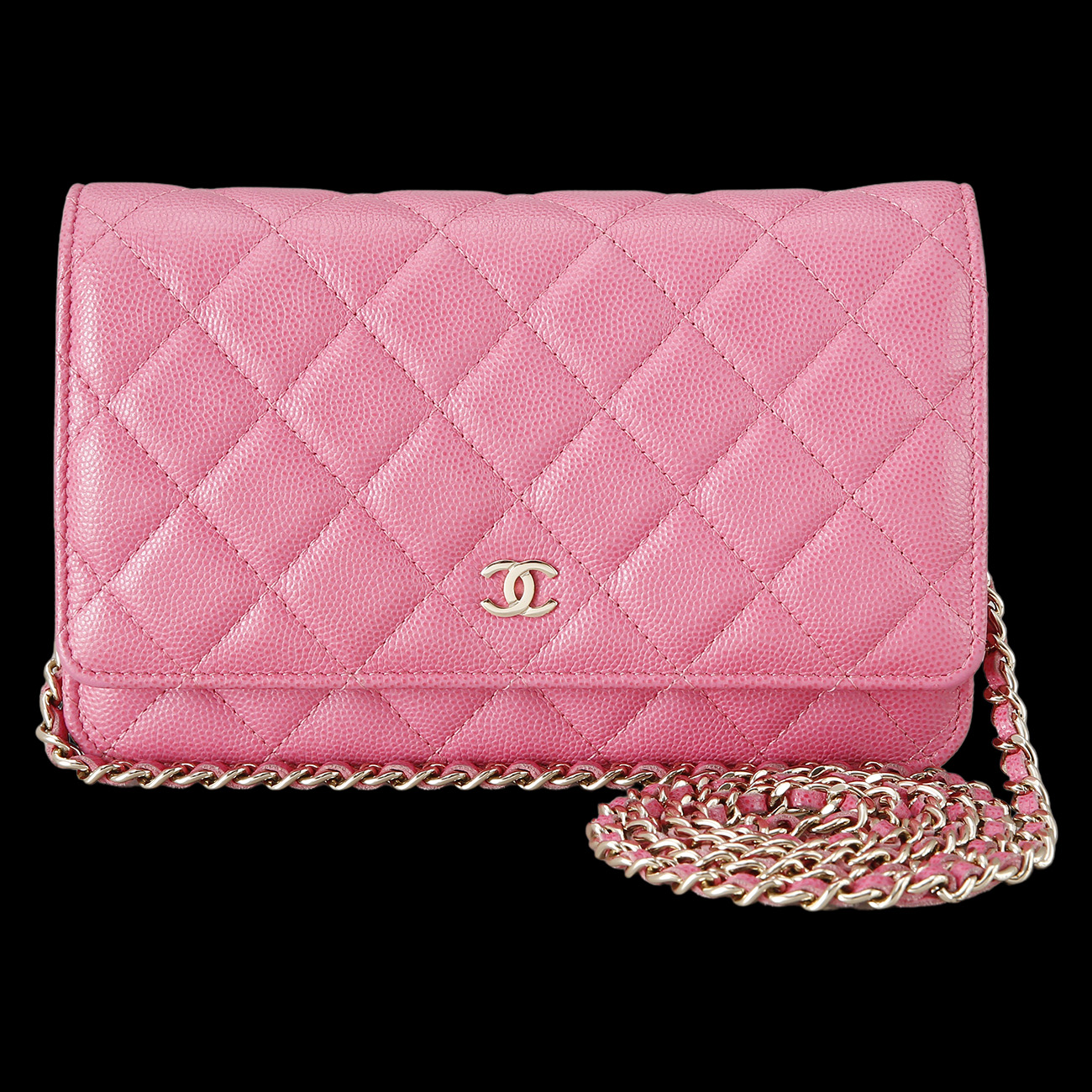 CHANEL(USED)샤넬 클래식 캐비어 WOC