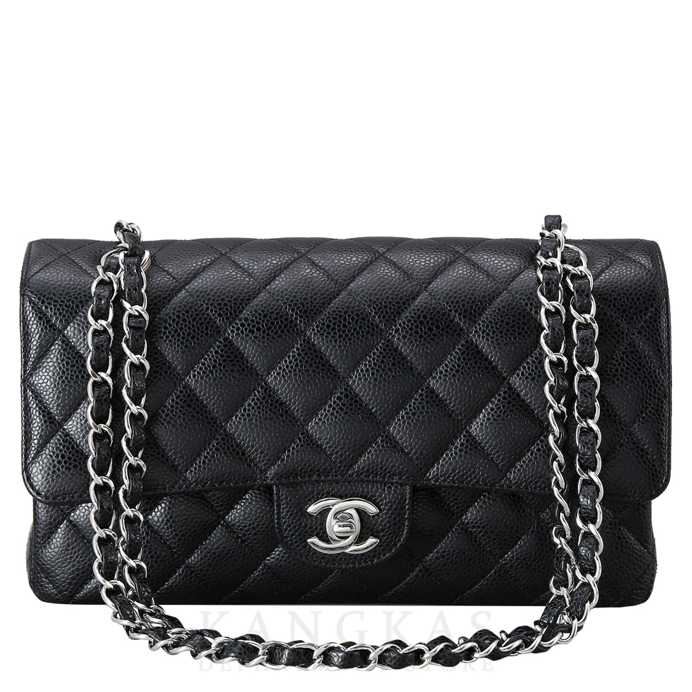 CHANEL(USED)샤넬 캐비어 클래식 미듐 플랩백