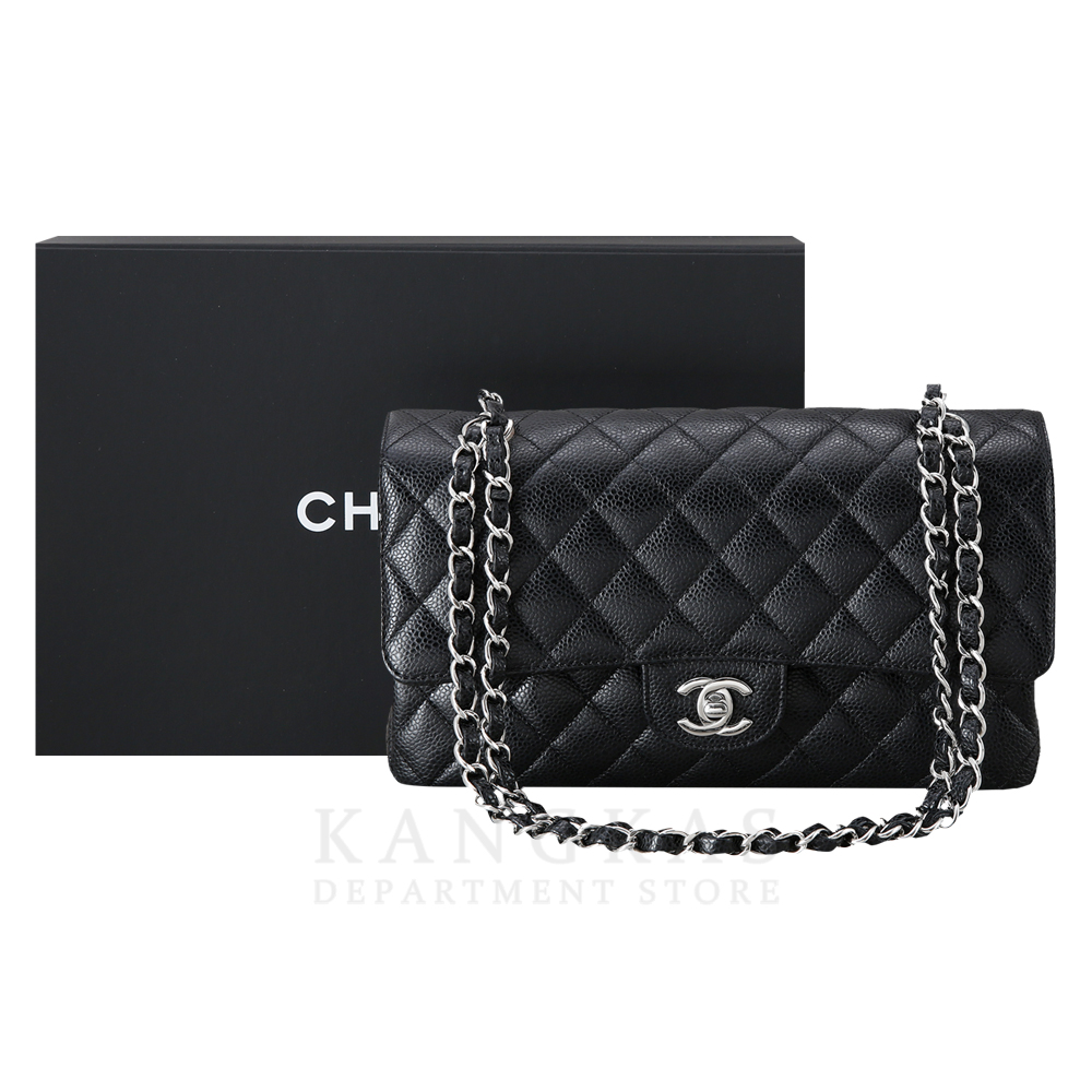CHANEL(USED)샤넬 캐비어 클래식 미듐 플랩백