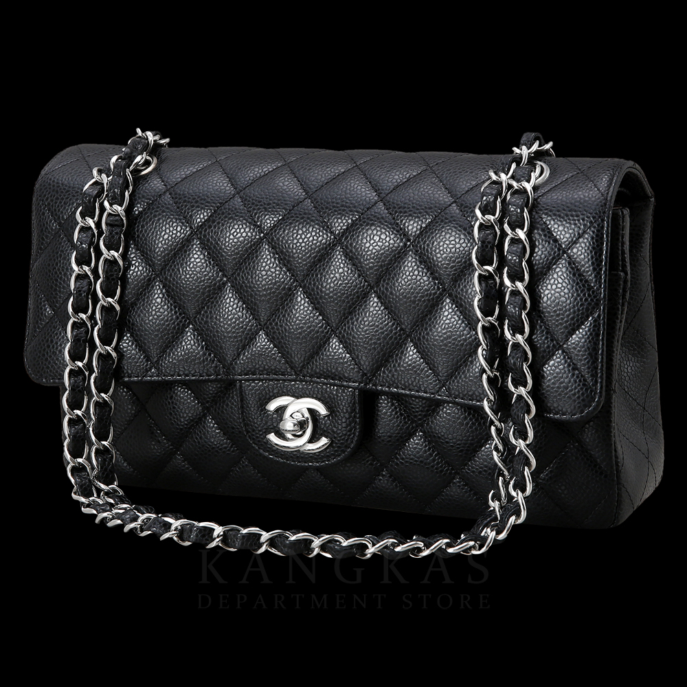 CHANEL(USED)샤넬 캐비어 클래식 미듐 플랩백