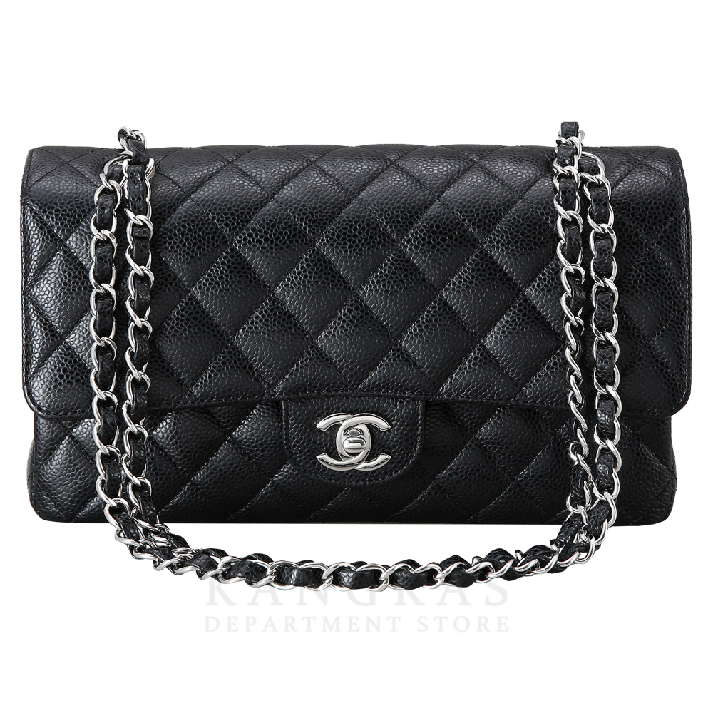 CHANEL(USED)샤넬 캐비어 클래식 미듐 플랩백