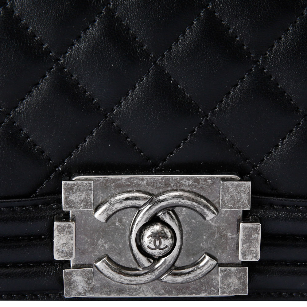 CHANEL(USED)샤넬 보이샤넬 램스킨 미듐