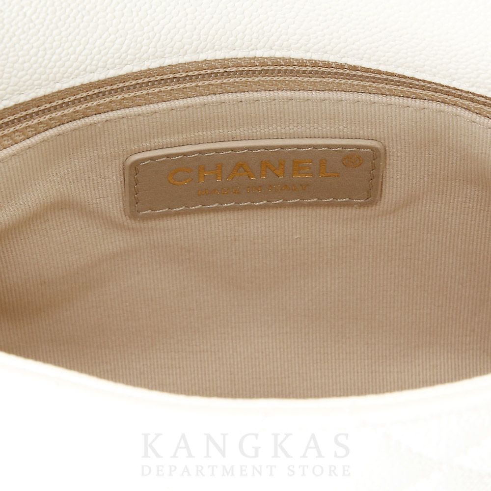 CHANEL(USED)샤넬 AS3103 멜로디백 화이트