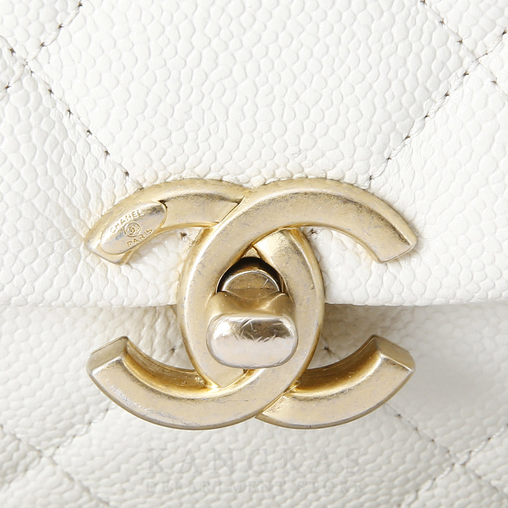 CHANEL(USED)샤넬 AS3103 멜로디백 화이트