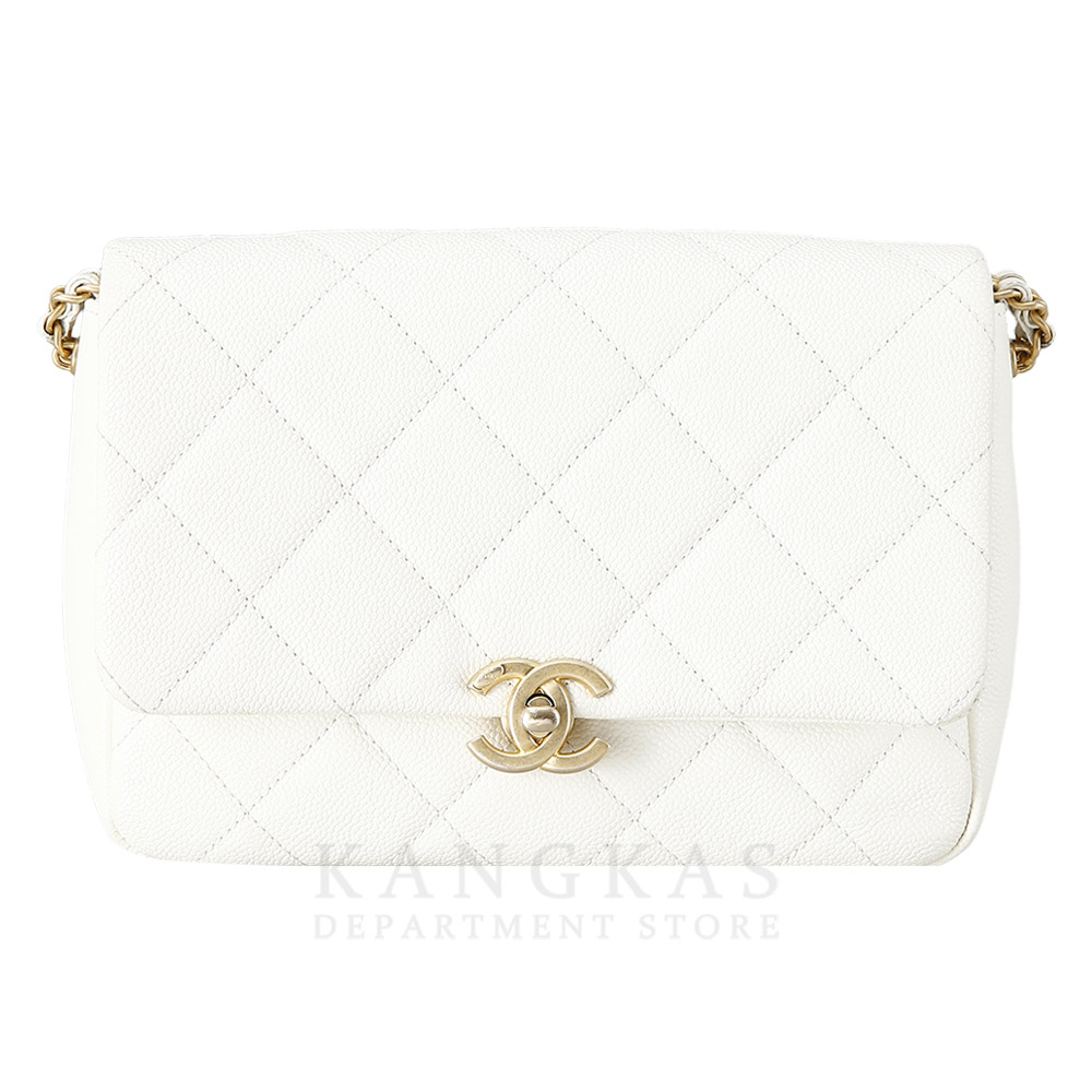 CHANEL(USED)샤넬 AS3103 멜로디백 화이트