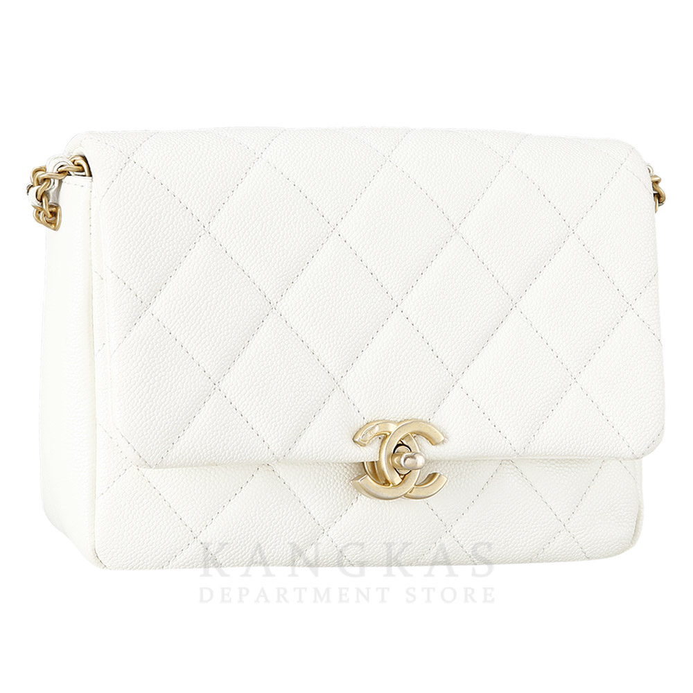 CHANEL(USED)샤넬 AS3103 멜로디백 화이트