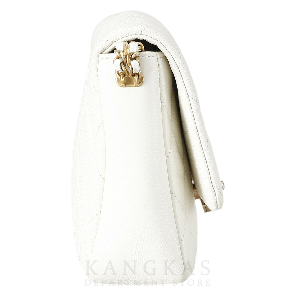 CHANEL(USED)샤넬 AS3103 멜로디백 화이트