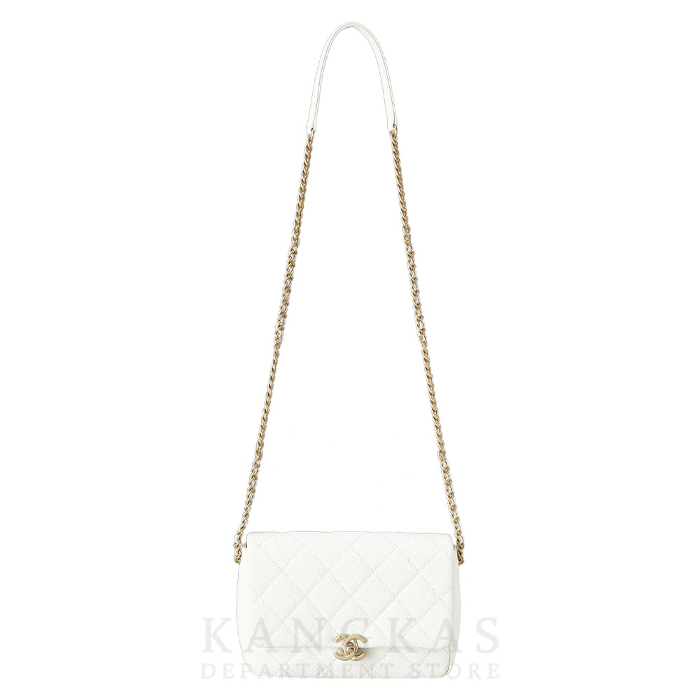 CHANEL(USED)샤넬 AS3103 멜로디백 화이트