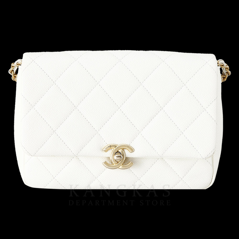 CHANEL(USED)샤넬 AS3103 멜로디백 화이트