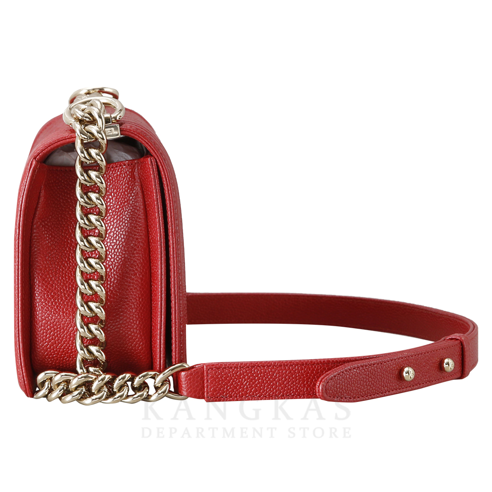 CHANEL(USED)샤넬 보이샤넬 캐비어 미듐