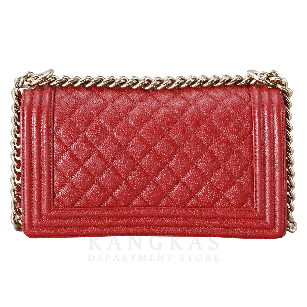 CHANEL(USED)샤넬 보이샤넬 캐비어 미듐